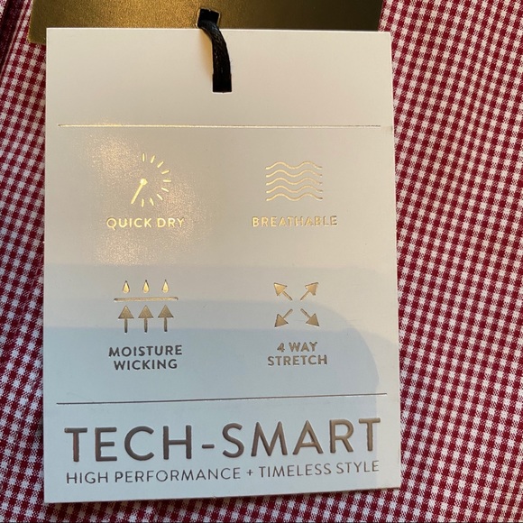 Tech-Smart Traditional Fit Stretch Dress Shirt - Picture 2 of 11